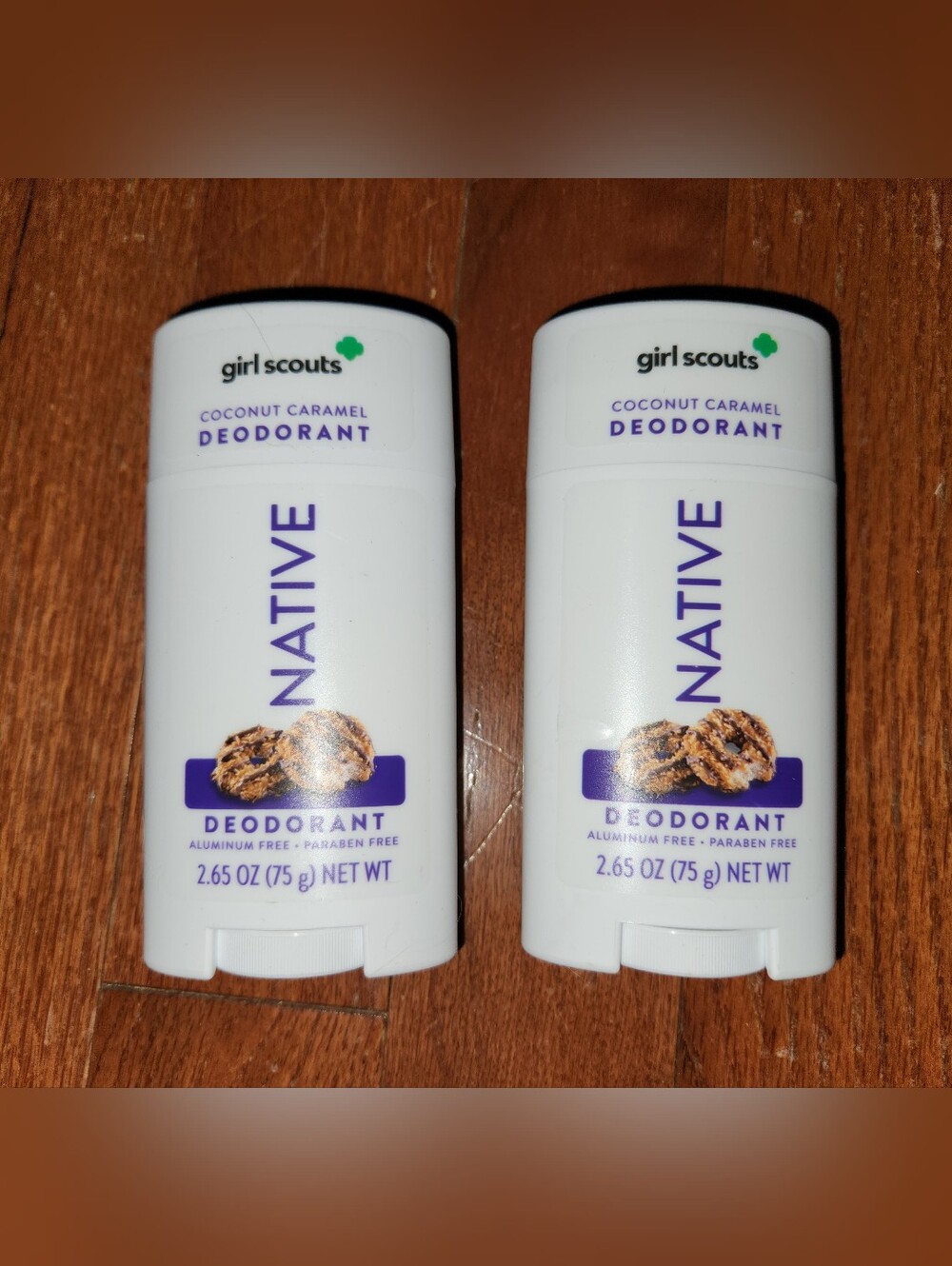 Native x Girl Scouts Coconut Caramel Deodorant - White